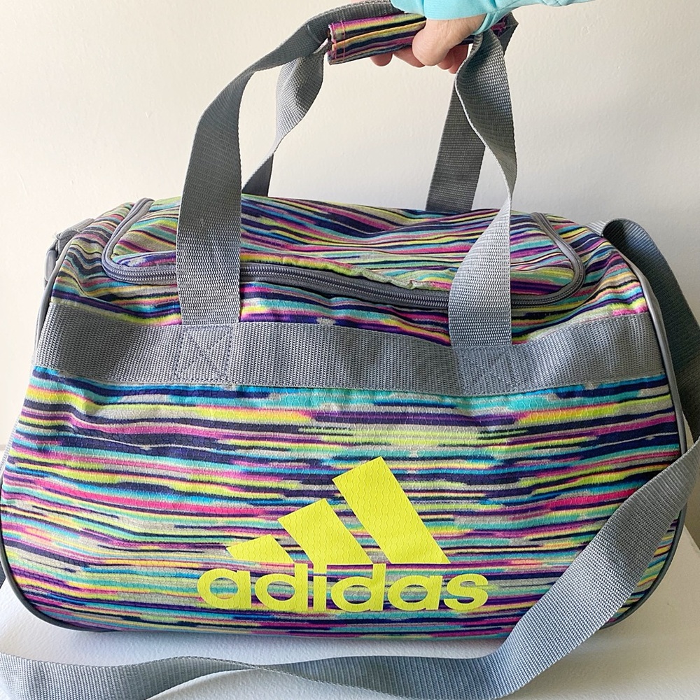 Adidas Diablo small duffle Striped Multicolor